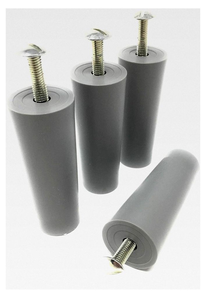 Anschlagpuffer für Rollladen 60 mm grau, 4 Stück