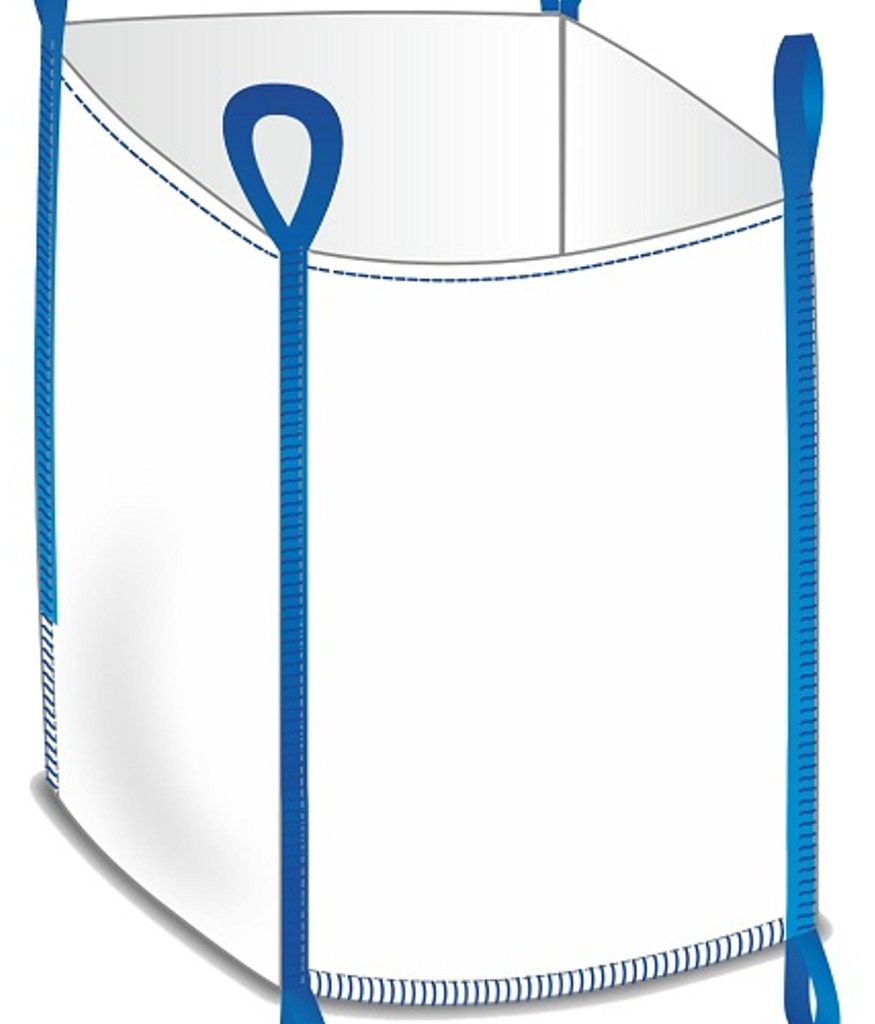 BIG BAG oben offen, 2 Schlaufen unten Tragkraft 1000 kg, 90 x 90 x 90 cm #5 20 stück