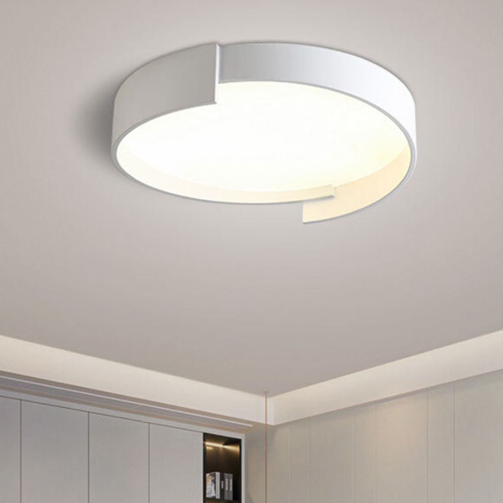 Deckenleuchten, LED Stufenlos Dimmbare Deckenlampe, 50*12cm, 39W Deckenlampe, mit Fernbedienung, modern, für Schlafzimmer, Wohnzimmer, Büro