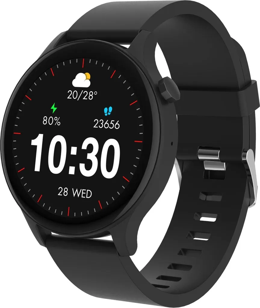 Orologio intelligente Bluetooth nero