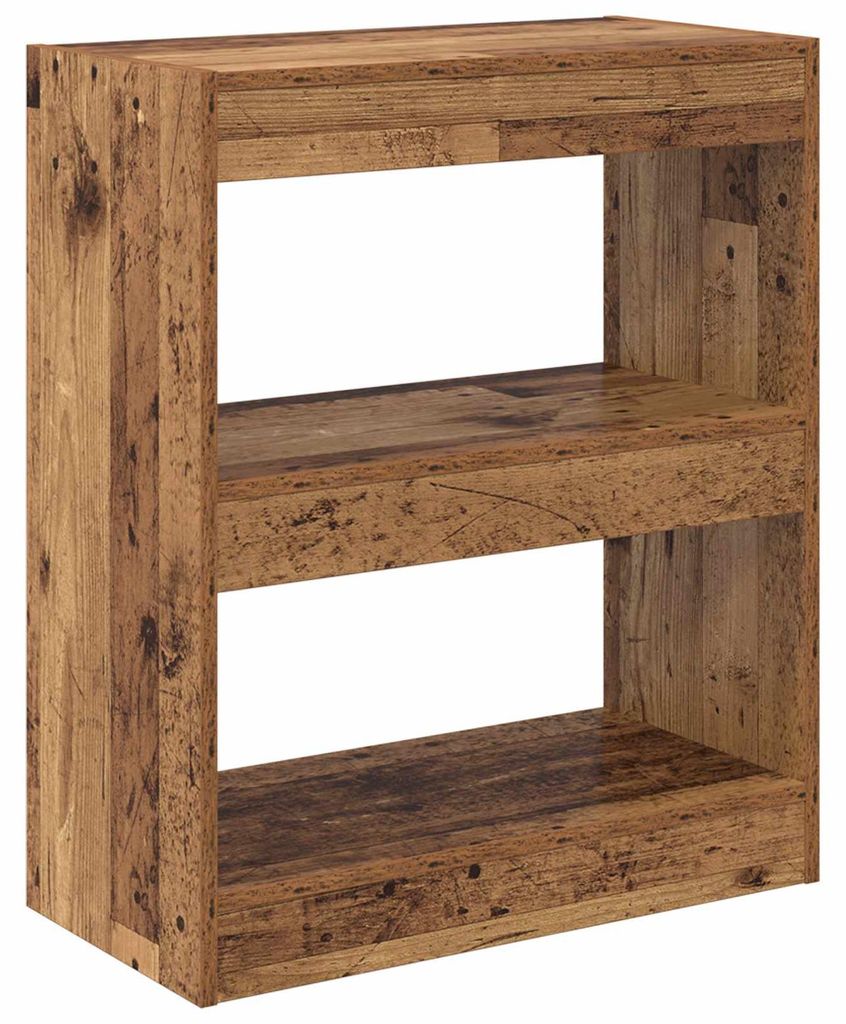 Bücherregal Altholz 60 x 30 x 72 cm Holzwerkstoff