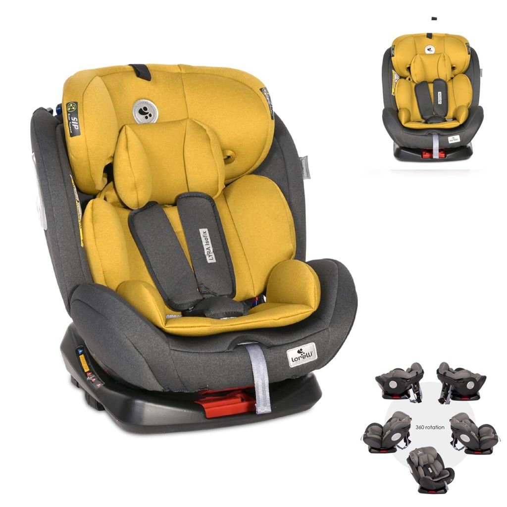 Lorelli Kindersitz Harmony Isofix Gruppe 1/2/3 (9-36 kg) umbaubar  Sitzerhöhung