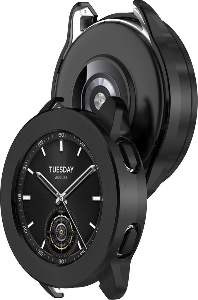 INF Ochranné pouzdro pro Xiaomi Watch S3 Černá Obrázek produktu 2