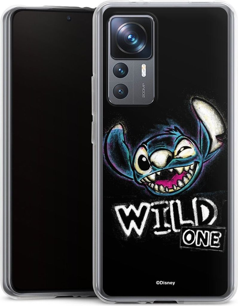 DeinDesign Handyhülle für Xiaomi 12T Pro 5G Silikon Hülle Case Smartphone Schutzhülle Disney Offizielles Lizenzprodukt Lilo & Stitch