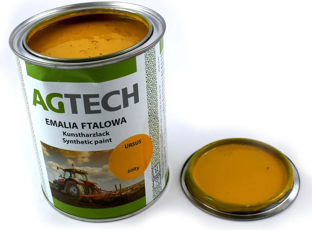 Peinture Rénovation Tracteur Ursus C-330 C-360 Wilckens Jaune Noir