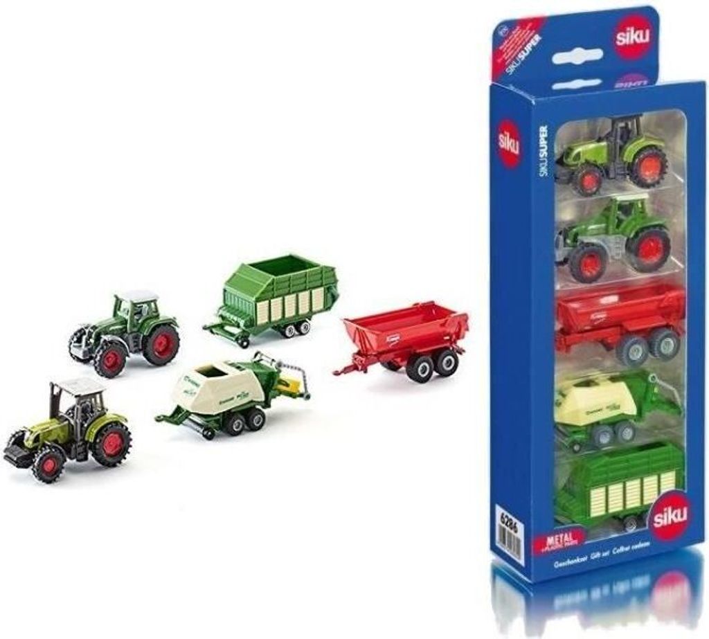 Siku Geschenk-Set 7 TRAKTOR 5tlg  #6286  ; 6286 Produktbild 7