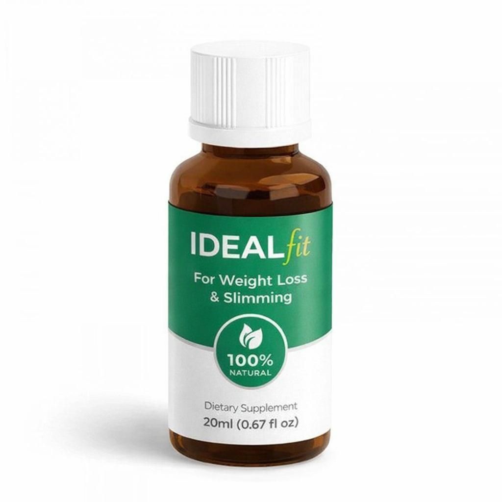 IdealFit Drops 20 ml – ziołowe krople wspomagające Zdjęcie produktu 