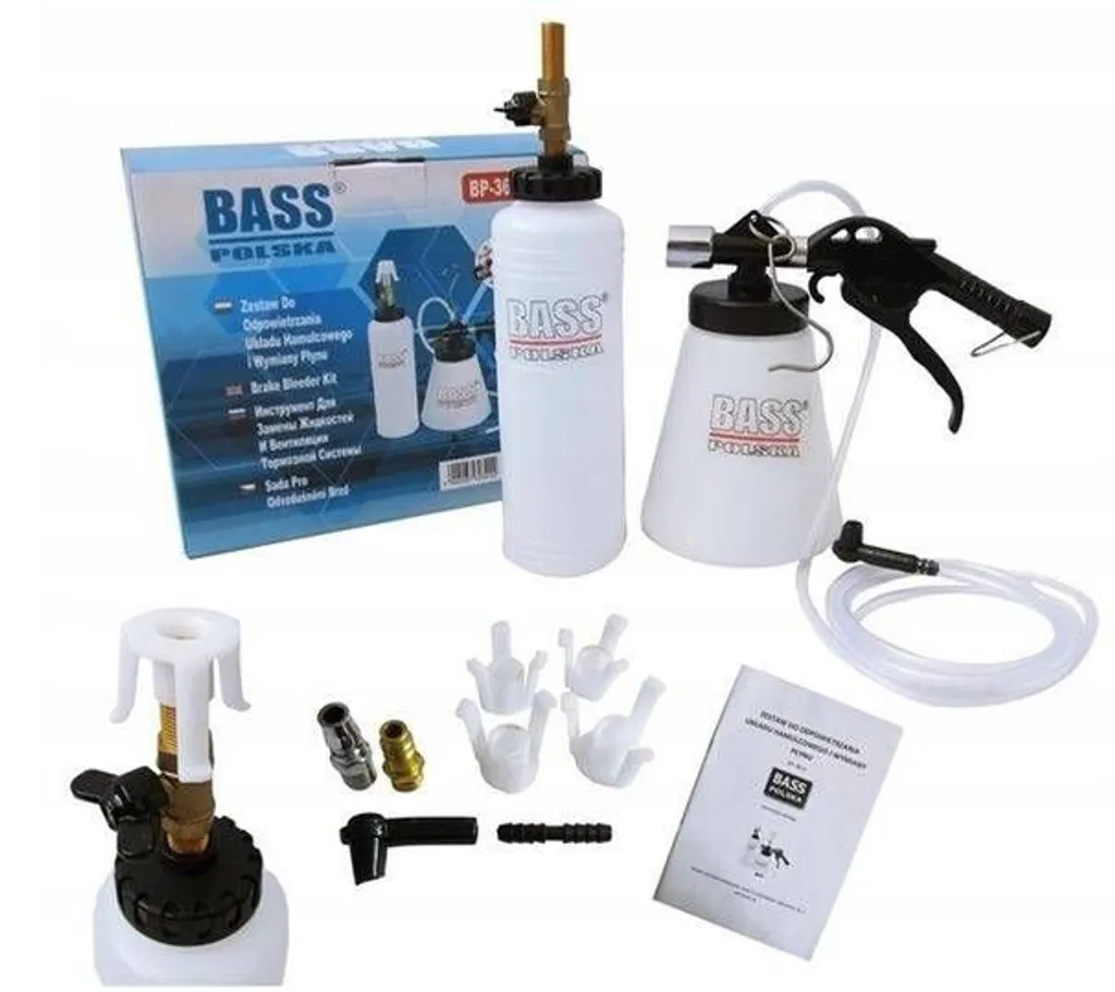 Kit Purge Frein BASS BP-3611 avec Réservoir de Collecte Haute Capacité