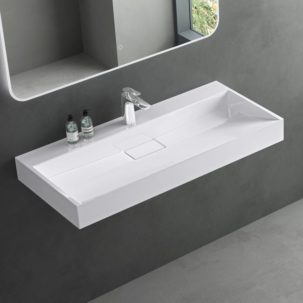 Mai&Mai Waschbecken, Aufsatzwaschbecken, Hängewaschtisch, Produktbild 