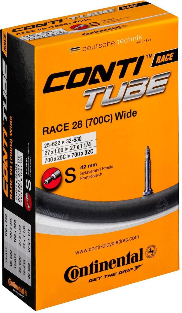 Schlauch Continental Race 28 Wide – Schlauch 42 mm Produktbild 