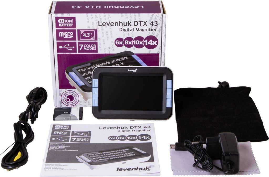 Lente d'ingrandimento digitale Levenhuk DTX 43 Immagine del prodotto 