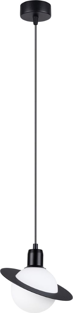 Pendelleuchte HYPERION 1 Schwarz 1xG9 8W Stahl 125x20x20cm Sollux Lighting