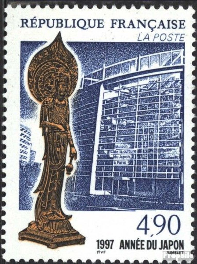 Briefmarken Frankreich 1997 Mi 3249 (kompl.Ausg.) postfrisch Japanjahr