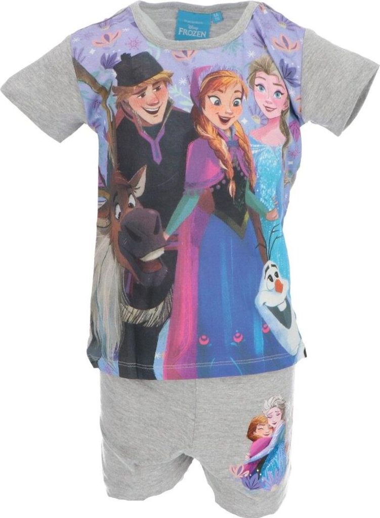 Disney Frozen Shortama – Kinderpyjama & Sommer Schlafanzug Produktbild 