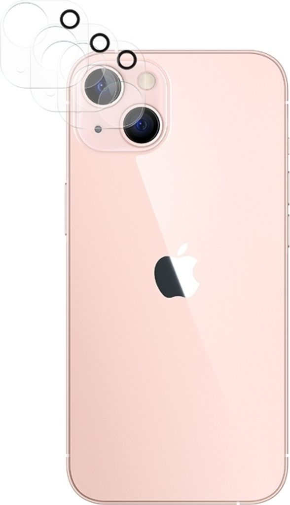 Eko, 3er Pack Apple iPhone 13 Mini Objektivschutz aus gehärtetem Glas, Transparent