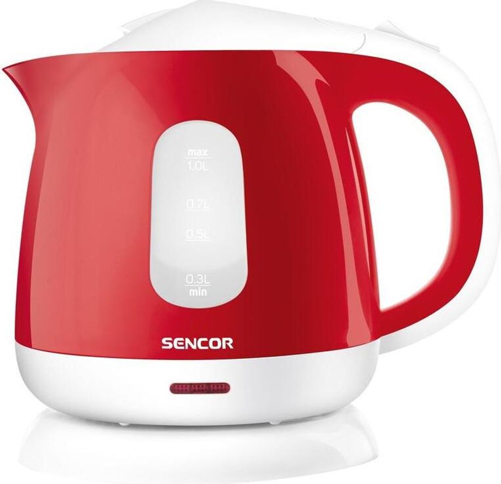 Sencor SWK 1014RD Bollitore Elettrico 1 L 1100 W Rosso Immagine del prodotto 