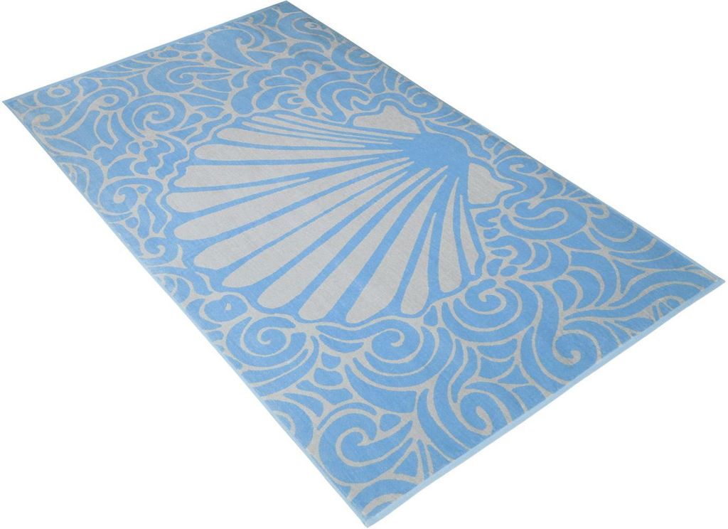 Vossen Strandtuch aqua flow Farbe pacific pearl Größe 100x180