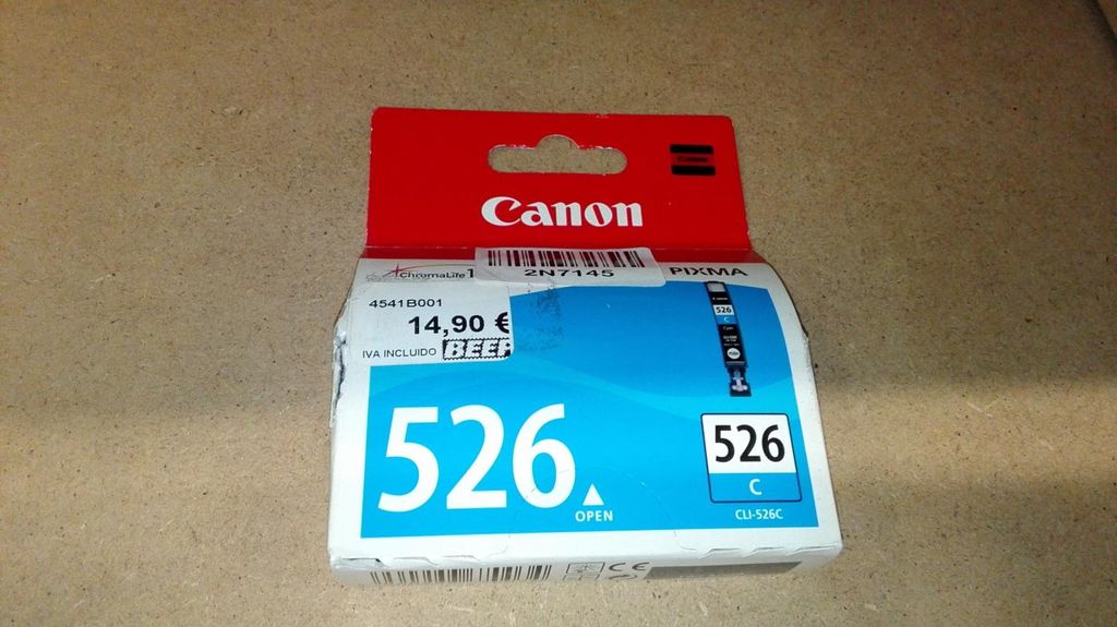 Canon CLI-526C Druckerpatrone cyan Produktbild 