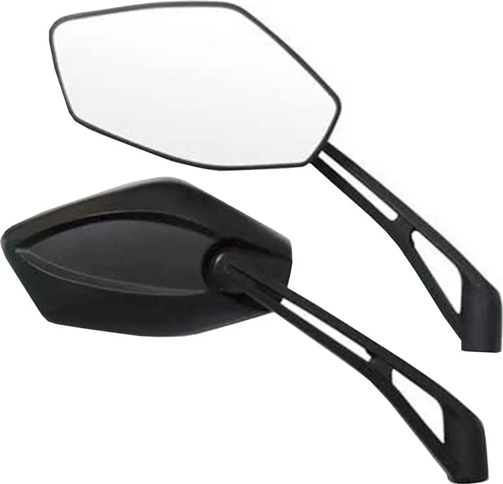 Rétroviseur de moto homologué RSX4 noir accessoire de sécurité route