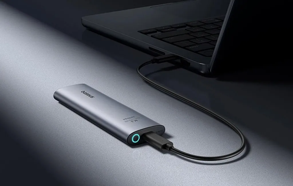 Baseus Flyjoy Contenitore SSD M.2 NVMe SATA 10Gbps Grigio | Offerta - 26