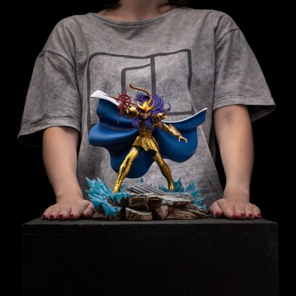 Scorpio Milo 1/10 Iron Studios Saint Seiya - Statue Résine de Collection - 27