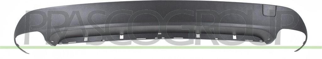 PRASCO Heckdiffusor ME3501851 Hinten passend für MERCEDES-BENZ CLA Coupe (C117)