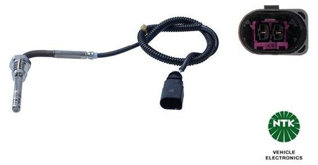 Sensor Abgastemperatur 2 Leitungen NTK IAM-Expertise für u.a. AUDI Q7