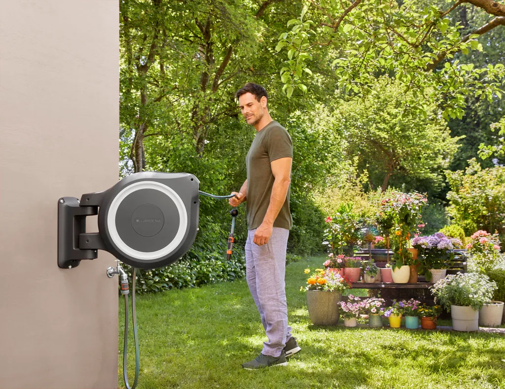 Solution d'arrosage RollUp M/L pour grands jardins : Confort et design - 8