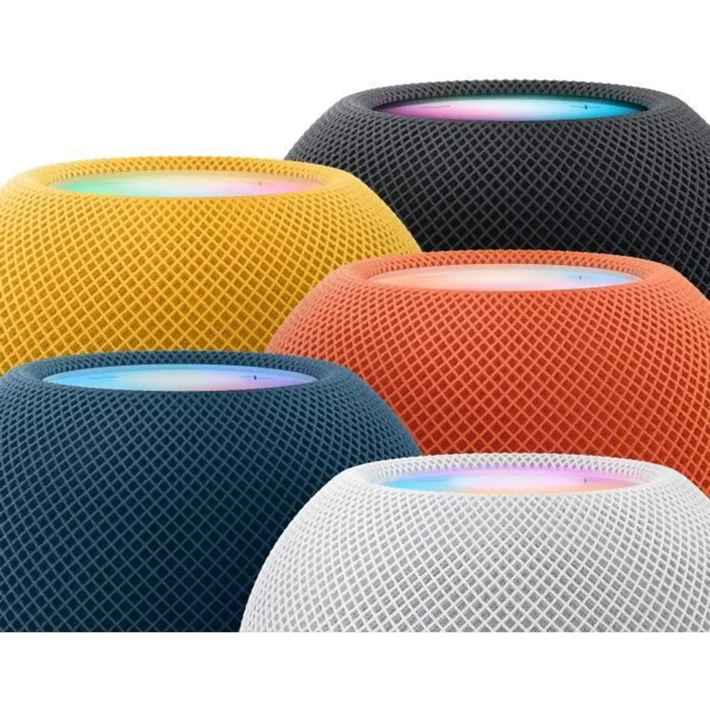 Enceinte Connectée Apple HomePod mini avec Assistant Vocal Siri Blanc - 3