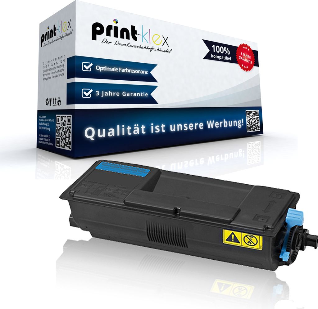 Kompatible Tonerkartusche - 25.000 Seiten - für Kyocera FS4200 FS4200DN TK3130 TK 3130 1T02LV0NL0 - Eco Office Serie