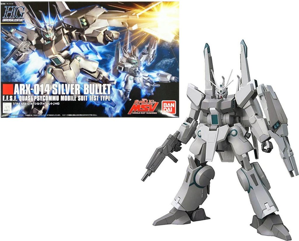 Bandai Model Kit - Gundam - Hguc 1/144 Silver Bullet - Model Kit