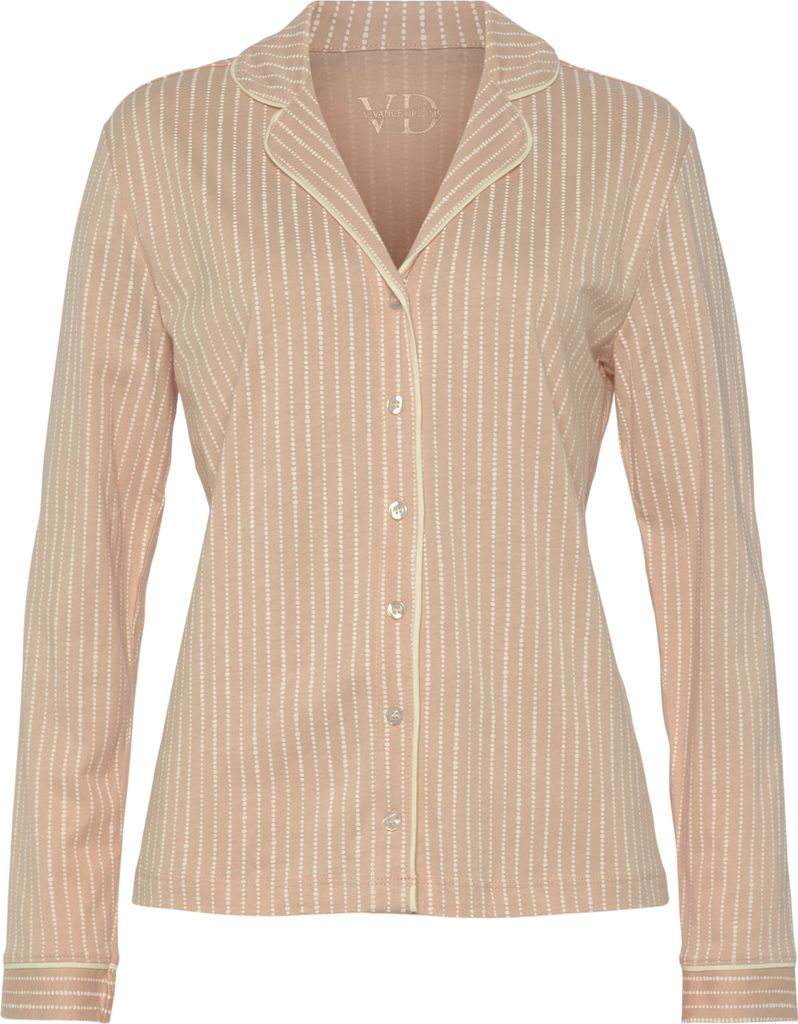 Vivance Dreams Pyjama 2 -teilig rosa-gestreift Größe 40/42 Produktbild 