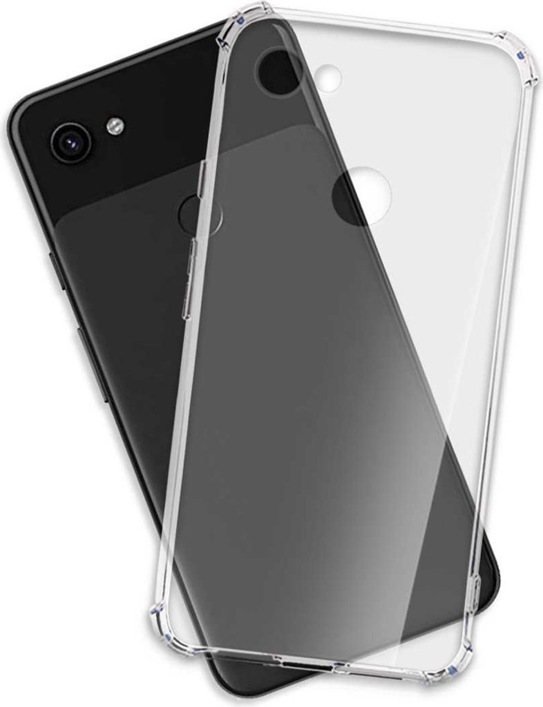 TPU Hülle Clear Armor Soft Case für Google Pixel 3a (G020A,G020E,G020B, 5.6'') - transparent