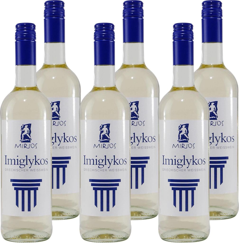 Mirios Imiglykos Weißwein -halbtrocken- (6 x 0,75L) Produktbild 