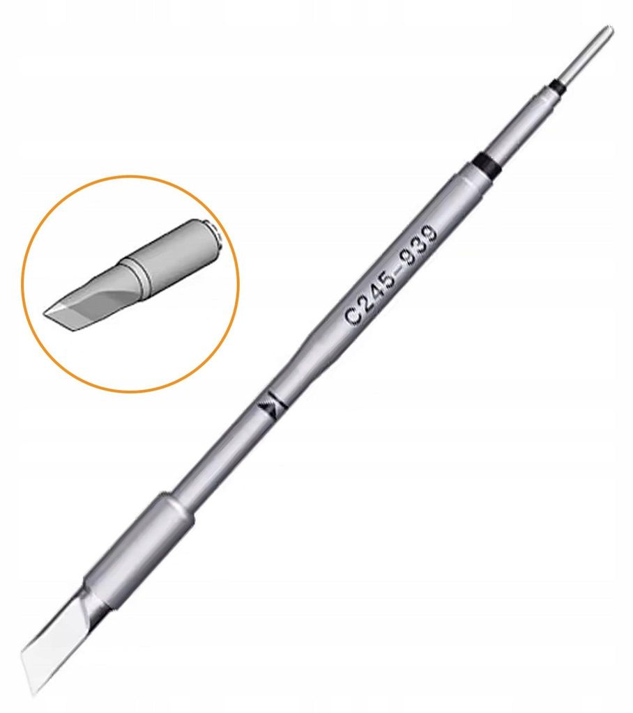 Rosfix C245-939-K – Lötspitze | Kompatibel mit JBC, AIXUN, SUGON | Hochwertiger Metalllegierung | Präzisions- und Standardlötarbeiten