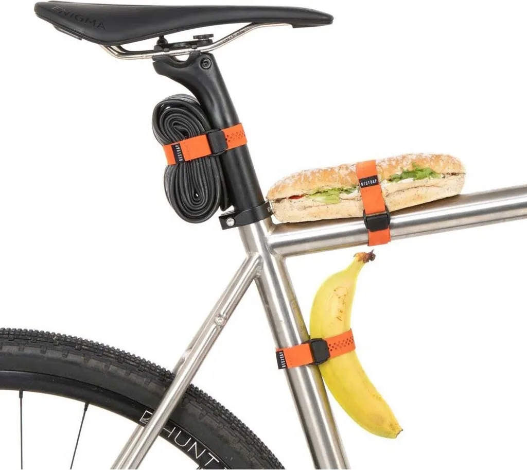 Sangles de Fixation Vélo Restrap Fast Straps Orange - Taille S Polyvalente