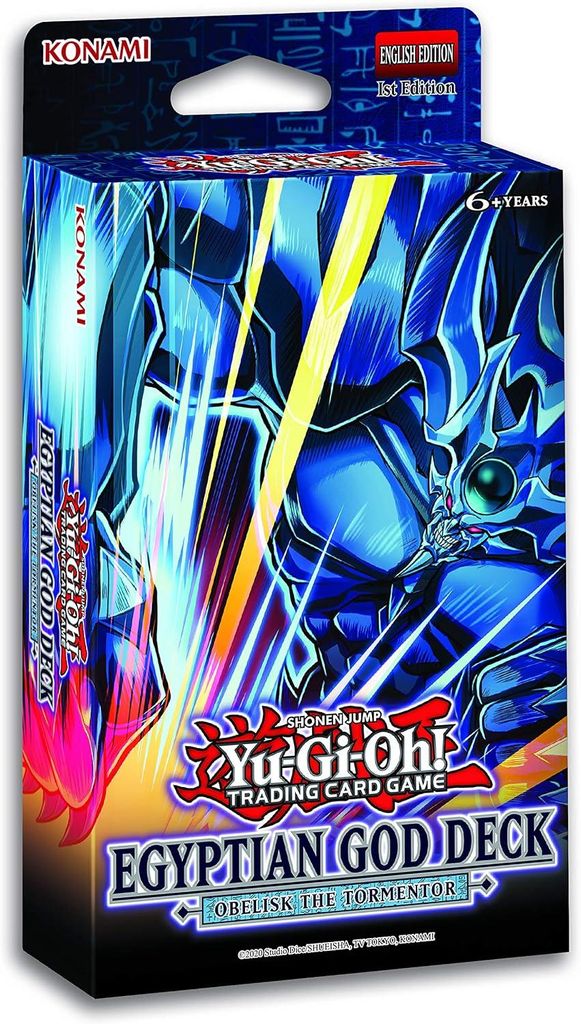 Yu-Gi-Oh! Egyptische Goden-dekken, eerste editie, Engels, Productafbeelding 