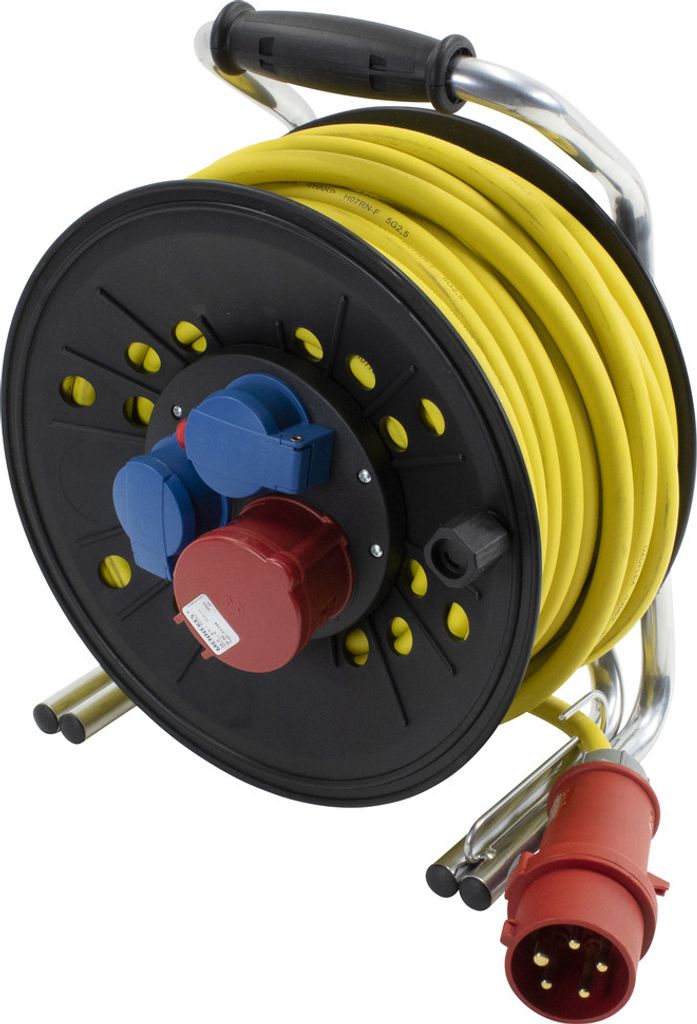 Dönges Leitungsroller Feuerwehr, nach ÖBFV, 230 V/400 V, 16 A (ÖBFV)