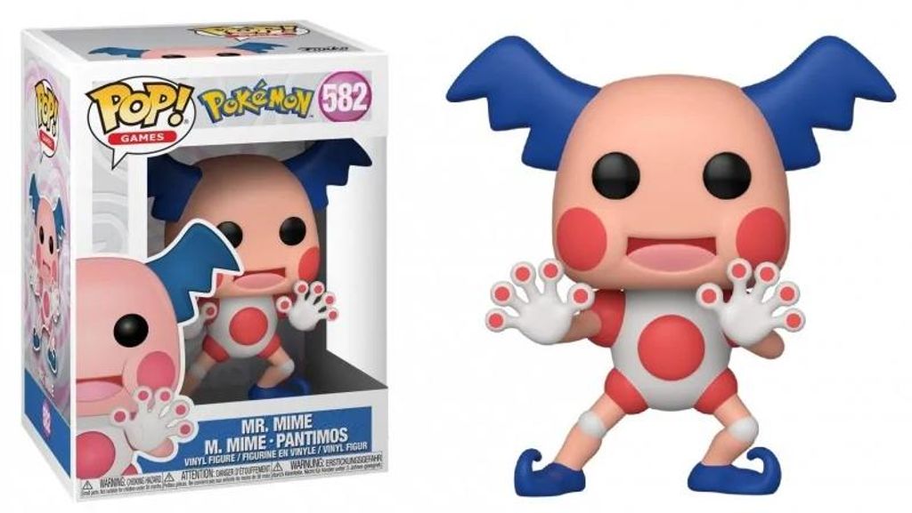 Funko POP! Pokémon Mr. Mime Games 582 Obrázek produktu 