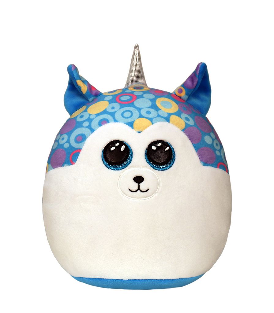 Squish-A-Boos Modrý Maskot Husky - Helena, 22 Cm - Stredný Obrázok produktu 