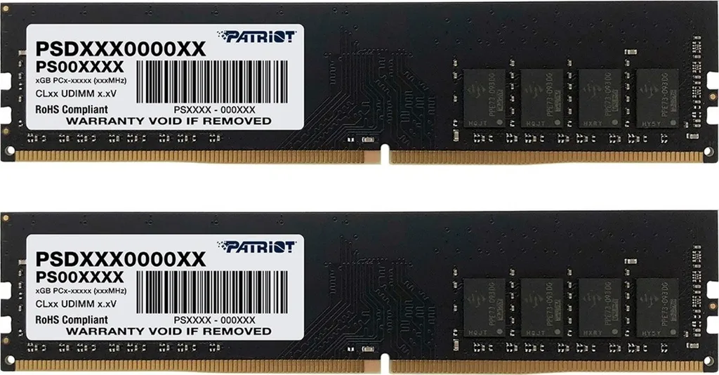 Évitez les Lenteurs PC avec le Kit Mémoire Patriot 32 Go DDR4 3200MHz Kit