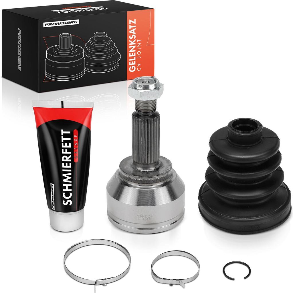 Frankberg 1x Gelenksatz Antriebswelle Vorne für Ford Mondeo 3 Stufenheck/Turnier B5Y B4Y BWY