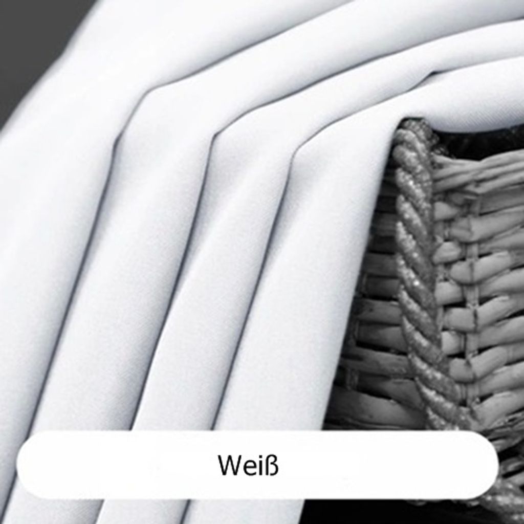Weiß 140x250 Vorhang ÖSEN Gardine Dekoschal Deko ÖSENSCHAL Modern Curtain