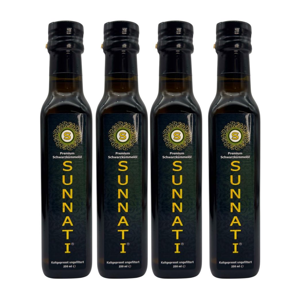 Sunnati® Ägyptisches Schwarzkümmelöl Ungefiltert, Produktbild 