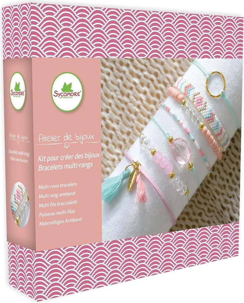 Laboratorio Gioielli Art Déco Sycomore con Perle Giapponesi e Cristalli