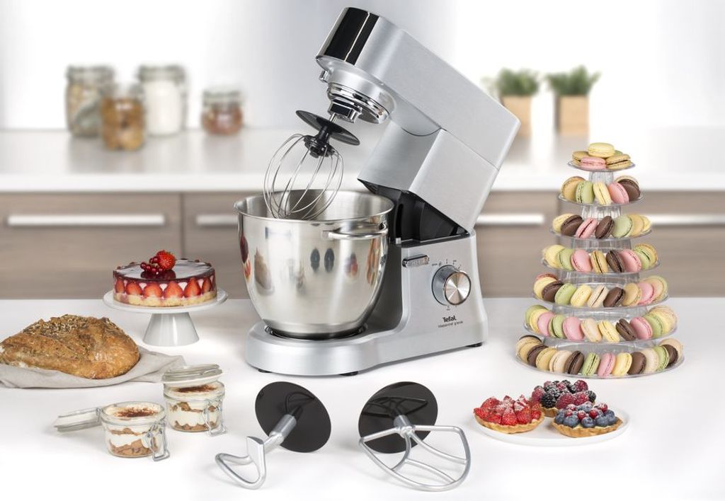 Tefal QB813D Küchenmaschine, 6,7 l, Metall, Edelstahl, Produktbild 4