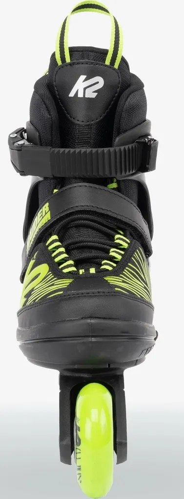 K2 Raider Black Lime Roller Enfant Ajustable Taille 29 pour Garçon