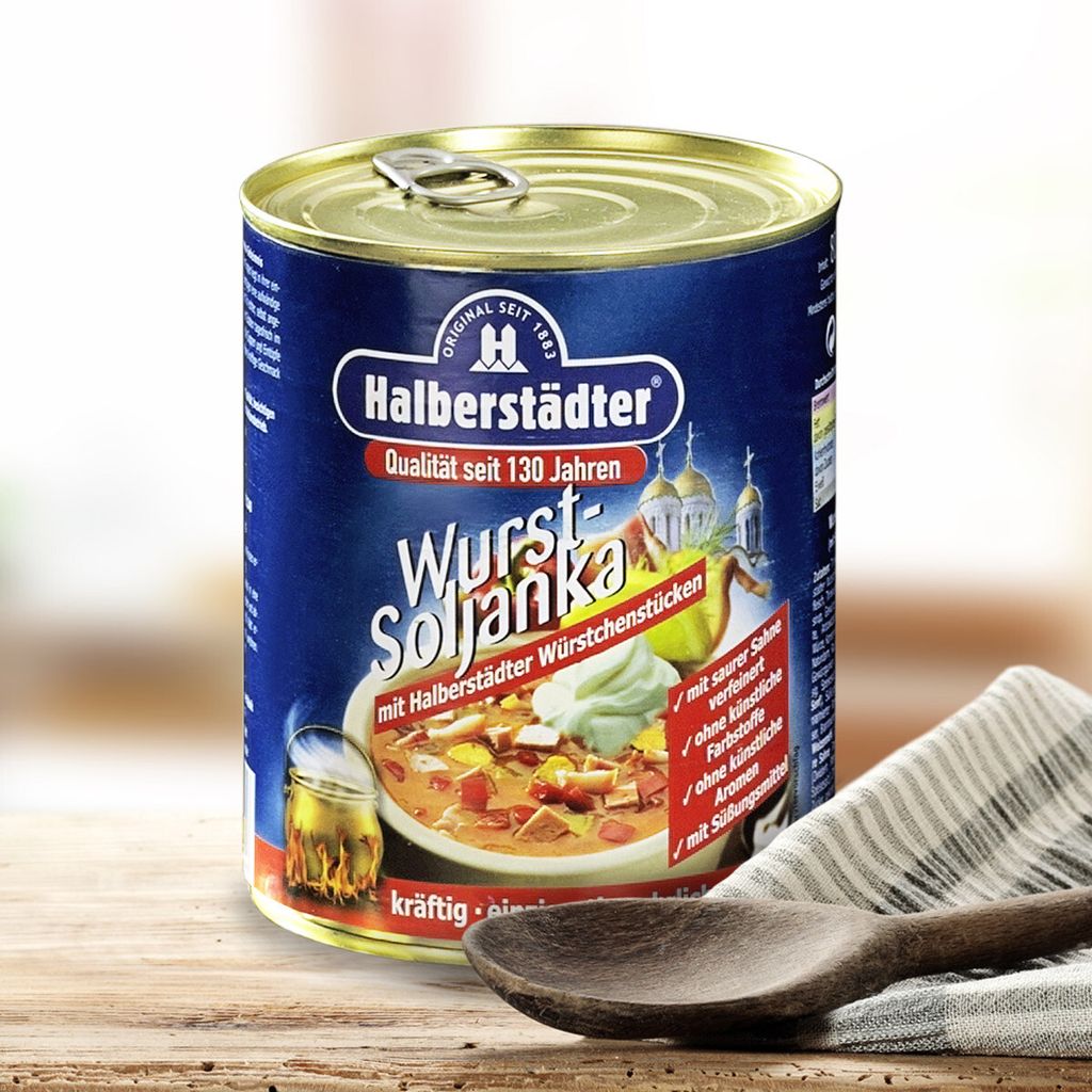 Halberstädter Suppen & Eintöpfe, Wurst-Soljanka Produktbild 