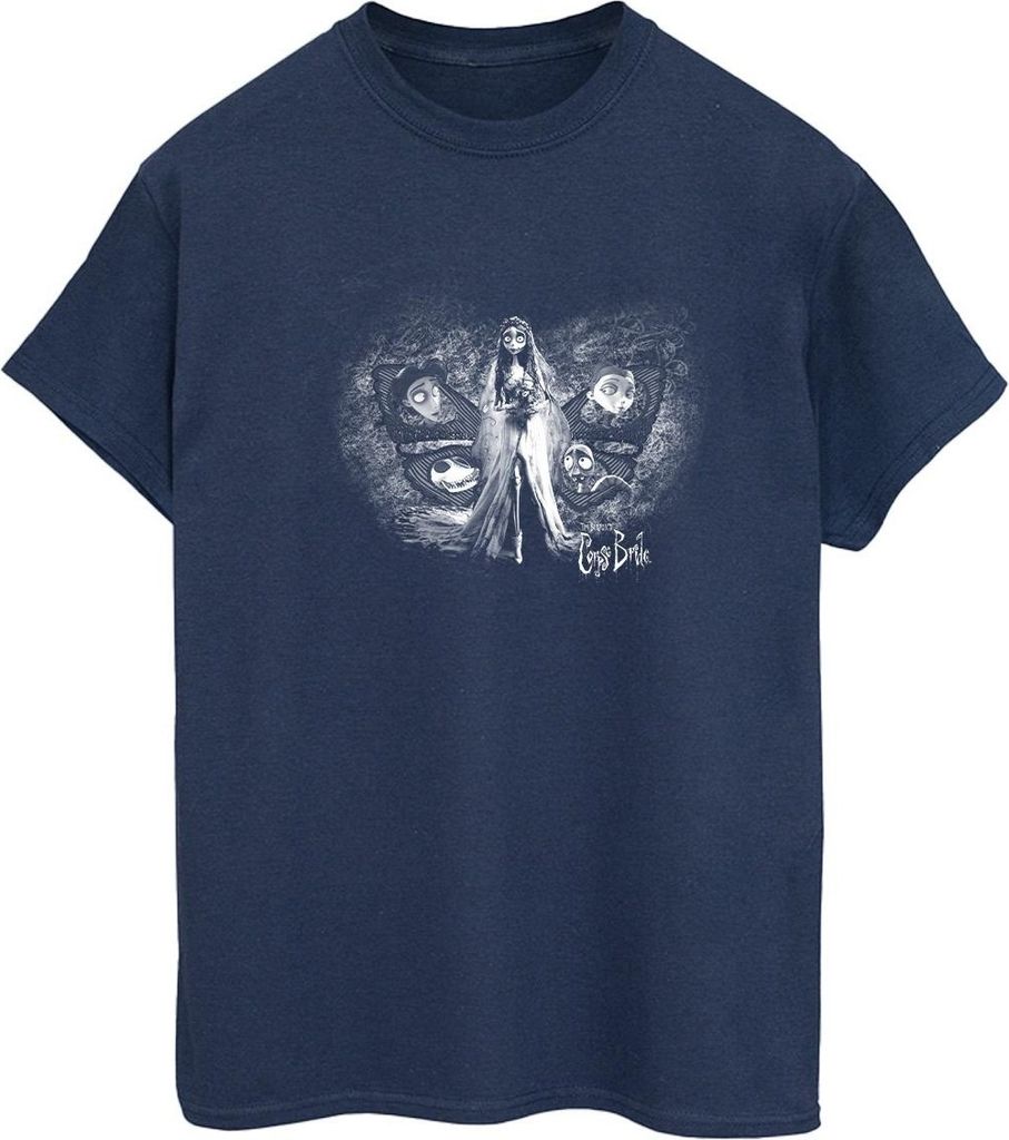 Corpse Bride - T-Shirt für Damen BI16344 (M) (Marineblau) Produktbild 
