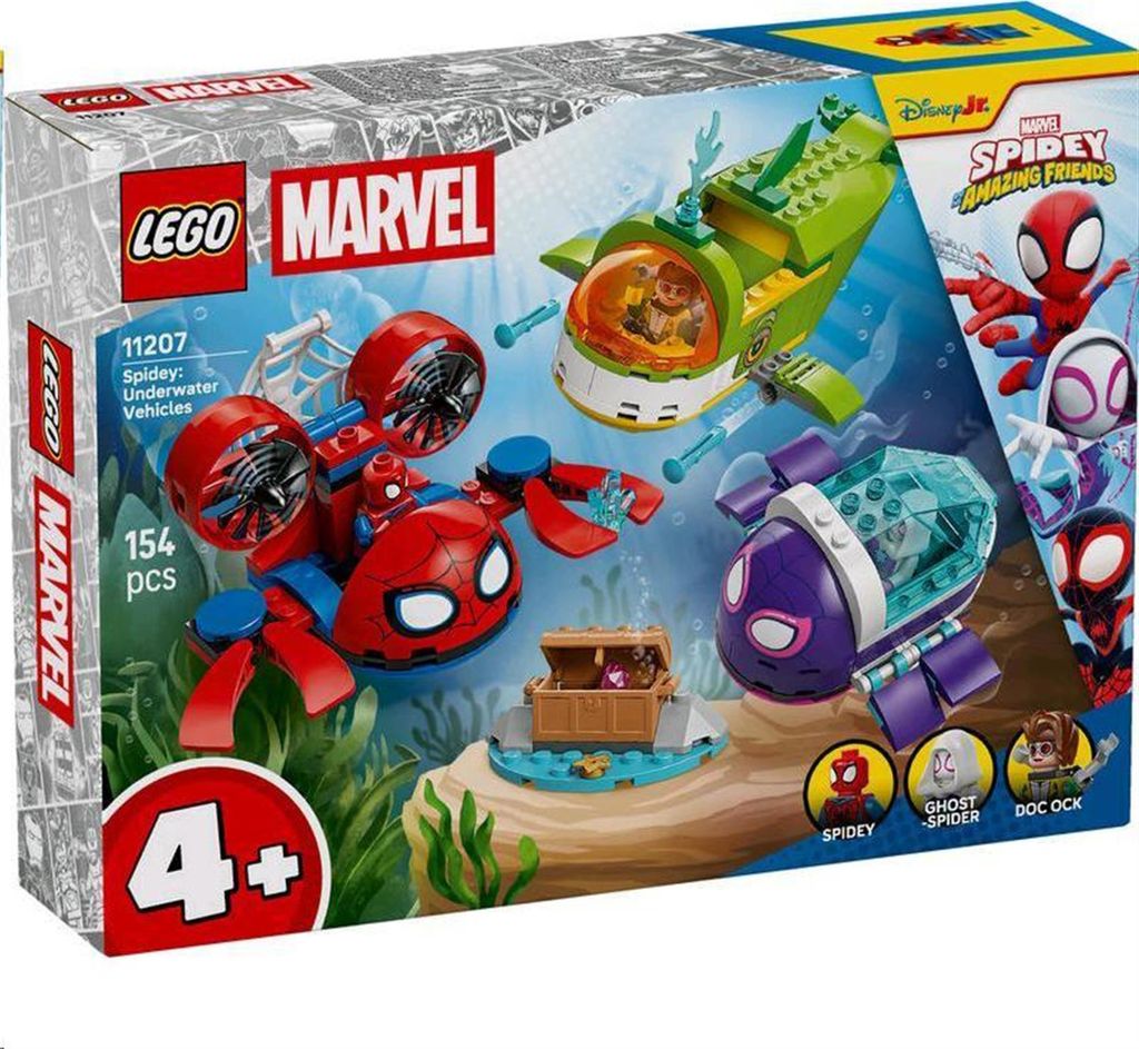 LEGO Marvel Super Heroes Spidey: Podmorské vozidlá, Obrázok produktu 